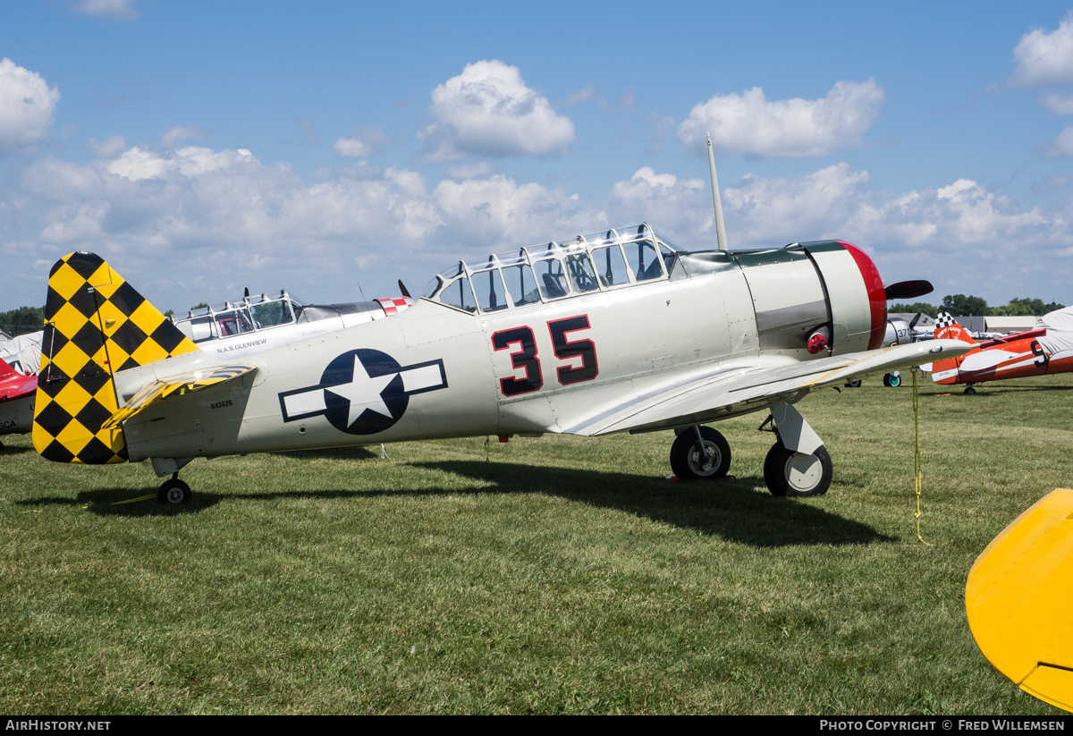Aircraft Photo of N43826 | North American T-6D Texan | USA - Air Force | AirHistory.net #488077