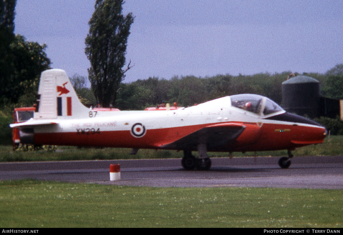 Aircraft Photo of XW294 | BAC 84 Jet Provost T5 | UK - Air Force | AirHistory.net #488078