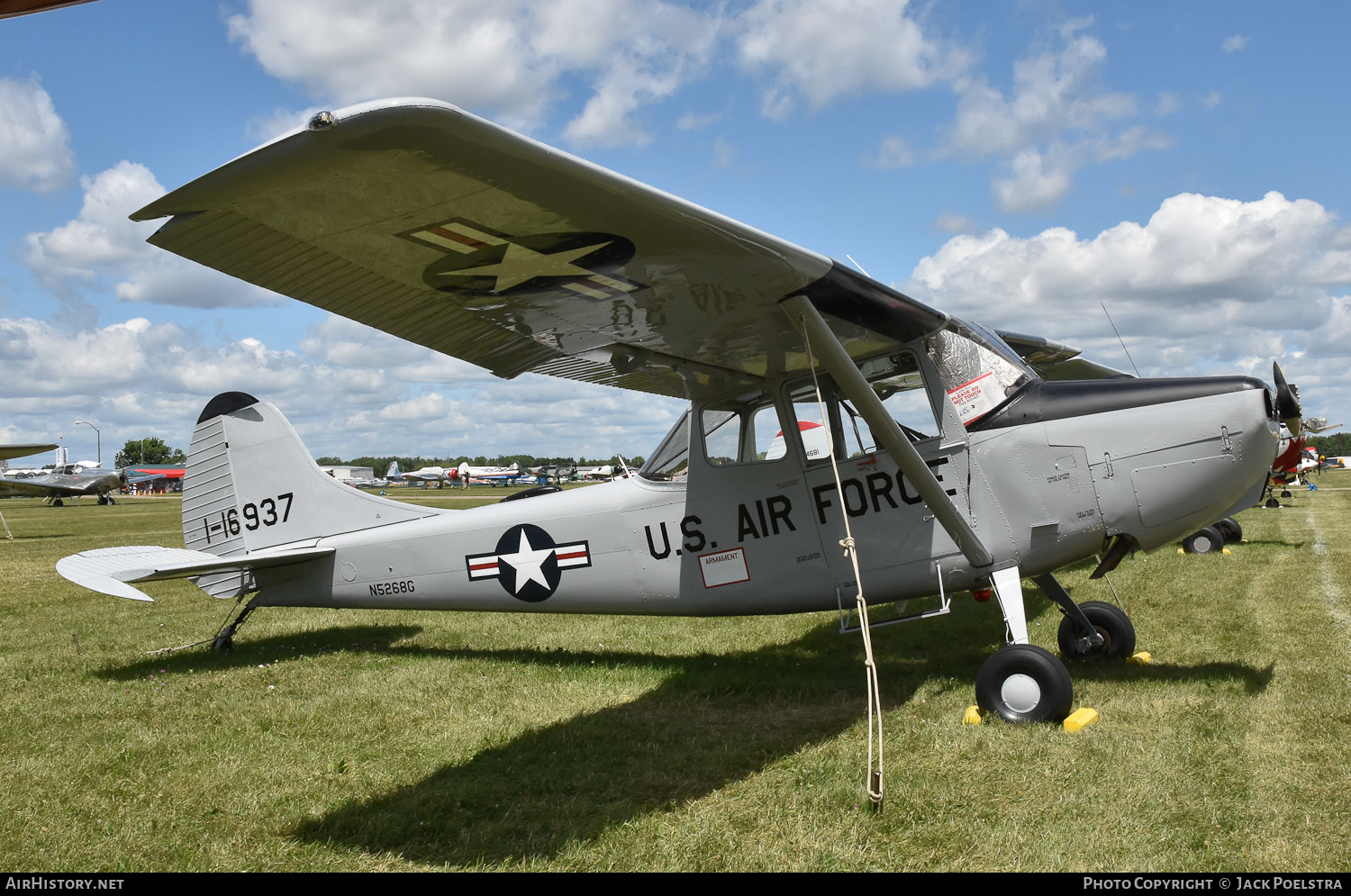 Aircraft Photo of N5268G / 1-16937 | Cessna 305A | USA - Air Force | AirHistory.net #488089