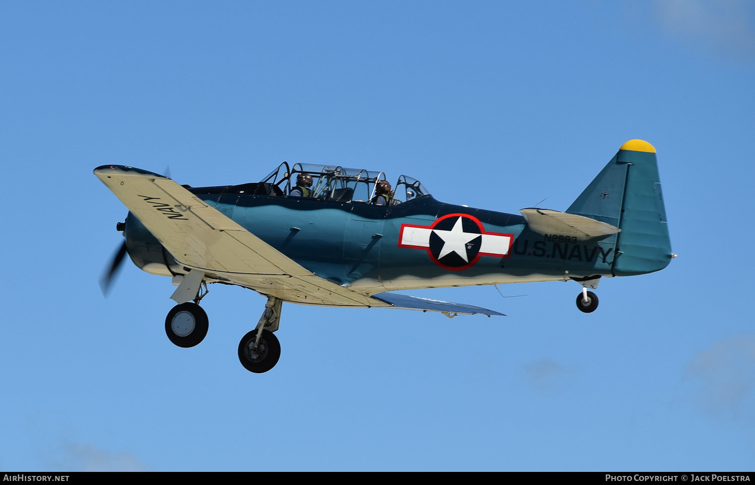 Aircraft Photo of N2983 / 42-86272 | North American T-6G Texan | USA - Navy | AirHistory.net #488091