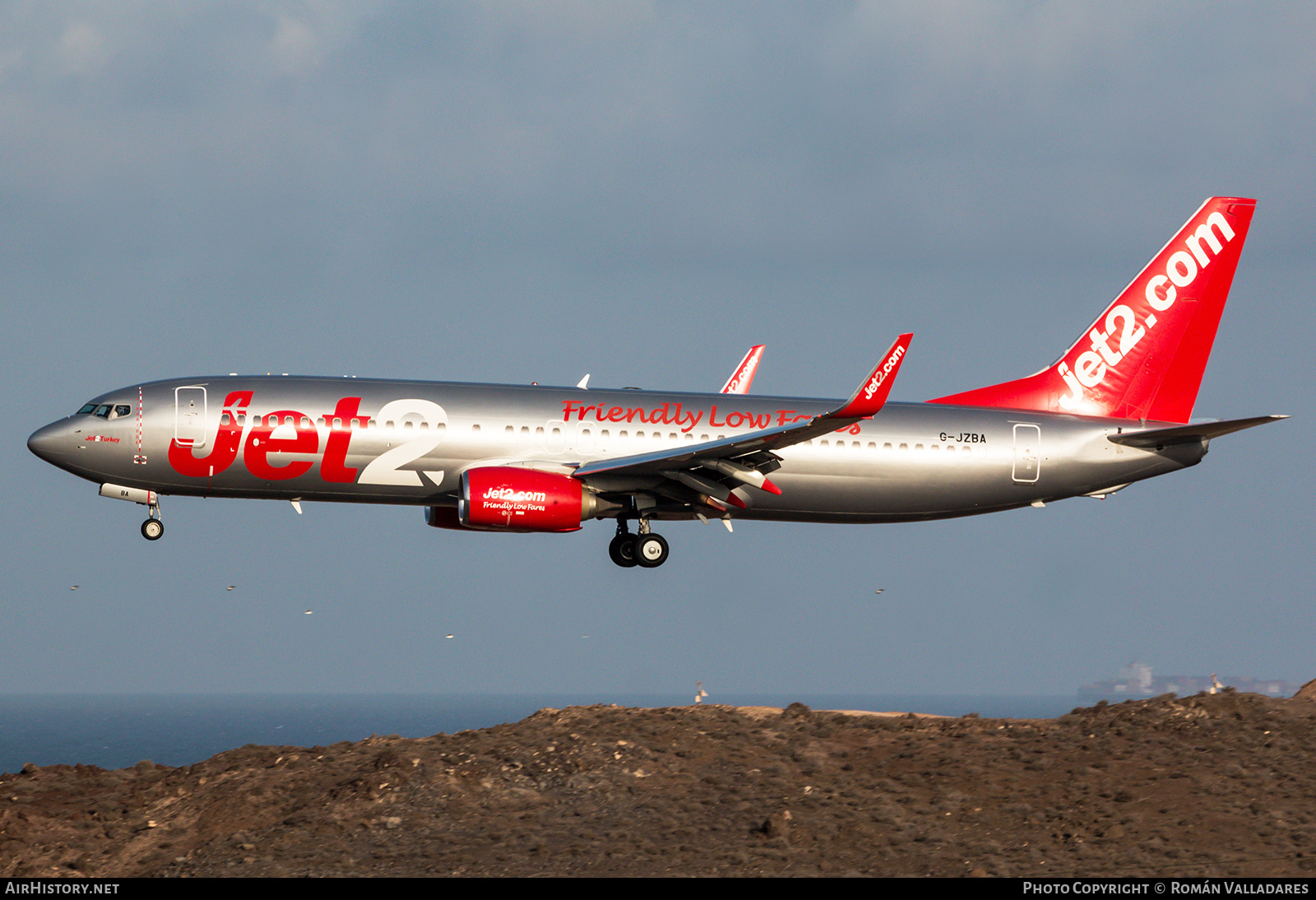 Aircraft Photo of G-JZBA | Boeing 737-800 | Jet2 | AirHistory.net #488101