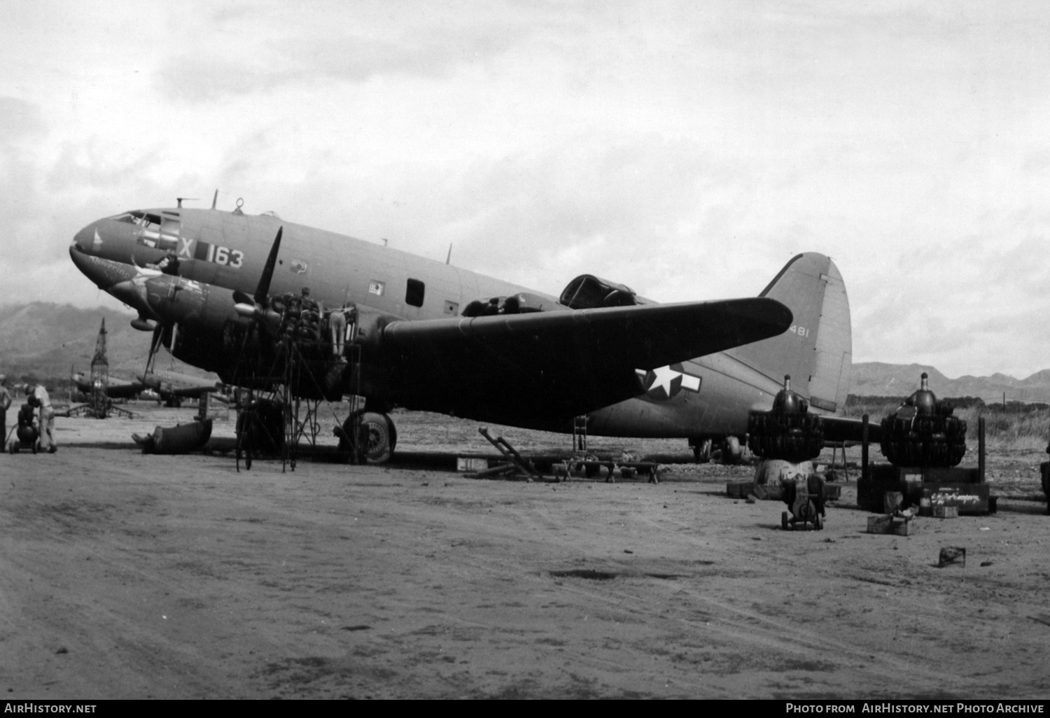 Aircraft Photo of 44-77481 / 477481 | Curtiss C-46D Commando | USA - Air Force | AirHistory.net #488109