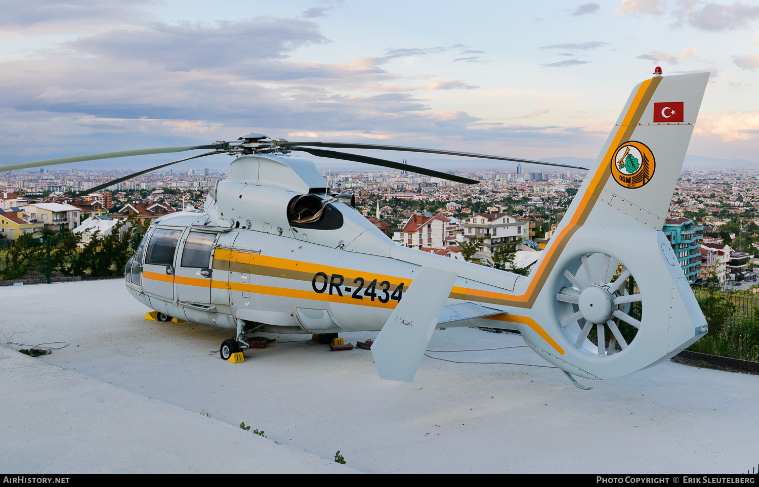 Aircraft Photo of OR-2434 | Aerospatiale AS-365N-2 Dauphin 2 | Turkey - Orman Genel Müdürlüğü | AirHistory.net #488134