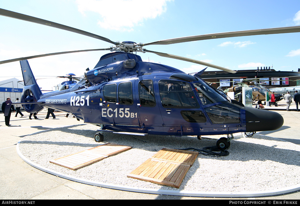 Aircraft Photo of F-WWOV | Eurocopter EC-155B-1 | Bundesgrenzschutz | AirHistory.net #488138