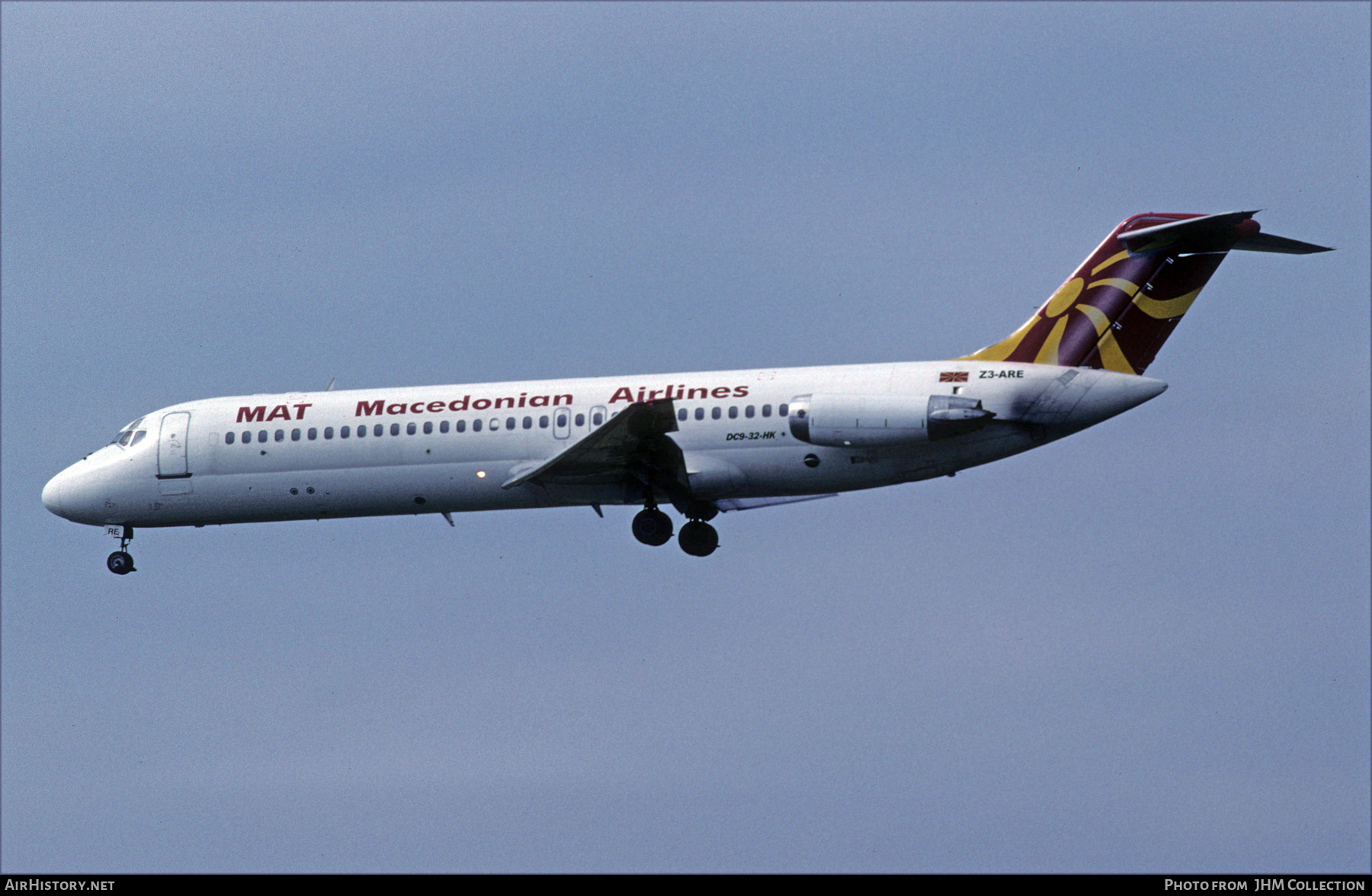 Aircraft Photo of Z3-ARE | McDonnell Douglas DC-9-32 | MAT - Macedonian Airlines | AirHistory.net #488158