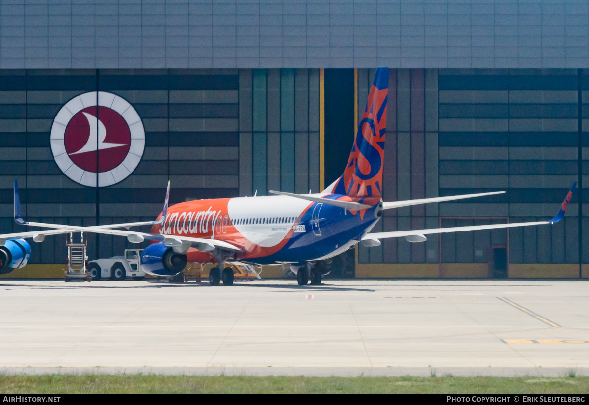 Aircraft Photo of A6-FEN | Boeing 737-8KN | Sun Country Airlines | AirHistory.net #488164