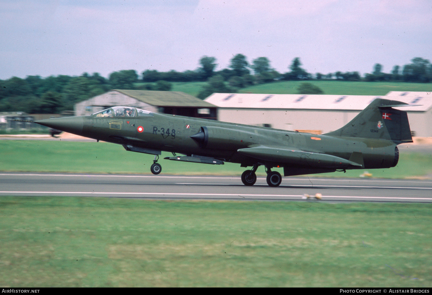 Aircraft Photo of R-348 | Lockheed F-104G Starfighter | Denmark - Air Force | AirHistory.net #488170