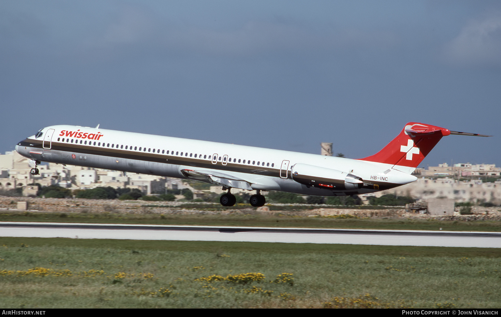 Aircraft Photo of HB-INC | McDonnell Douglas MD-81 (DC-9-81) | Swissair | AirHistory.net #488178