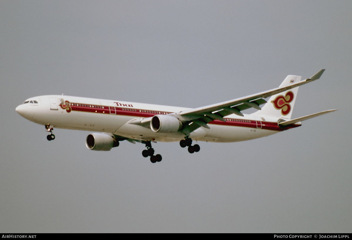 Aircraft Photo of HS-TEB | Airbus A330-321 | Thai Airways International | AirHistory.net #488180