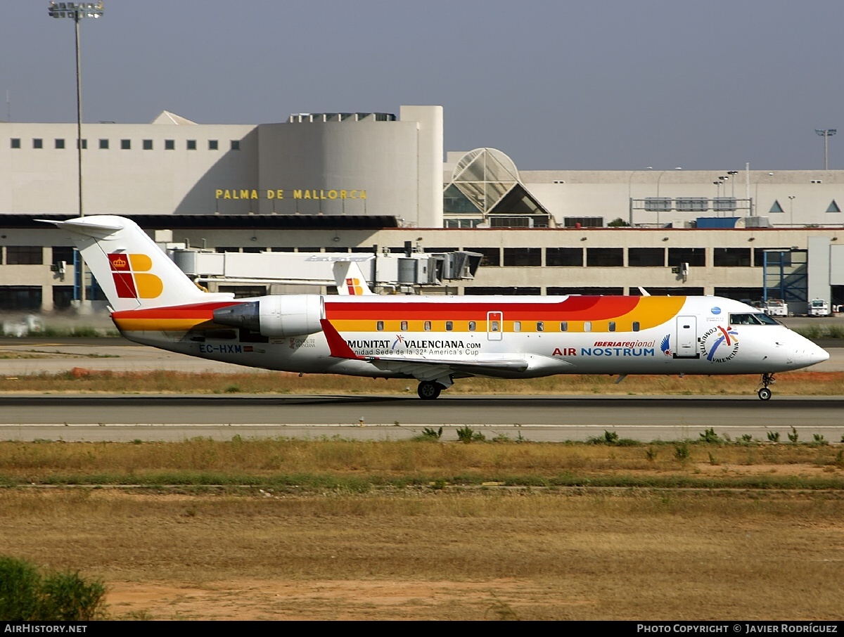 Aircraft Photo of EC-HXM | Bombardier CRJ-200ER (CL-600-2B19) | Iberia Regional | AirHistory.net #488224