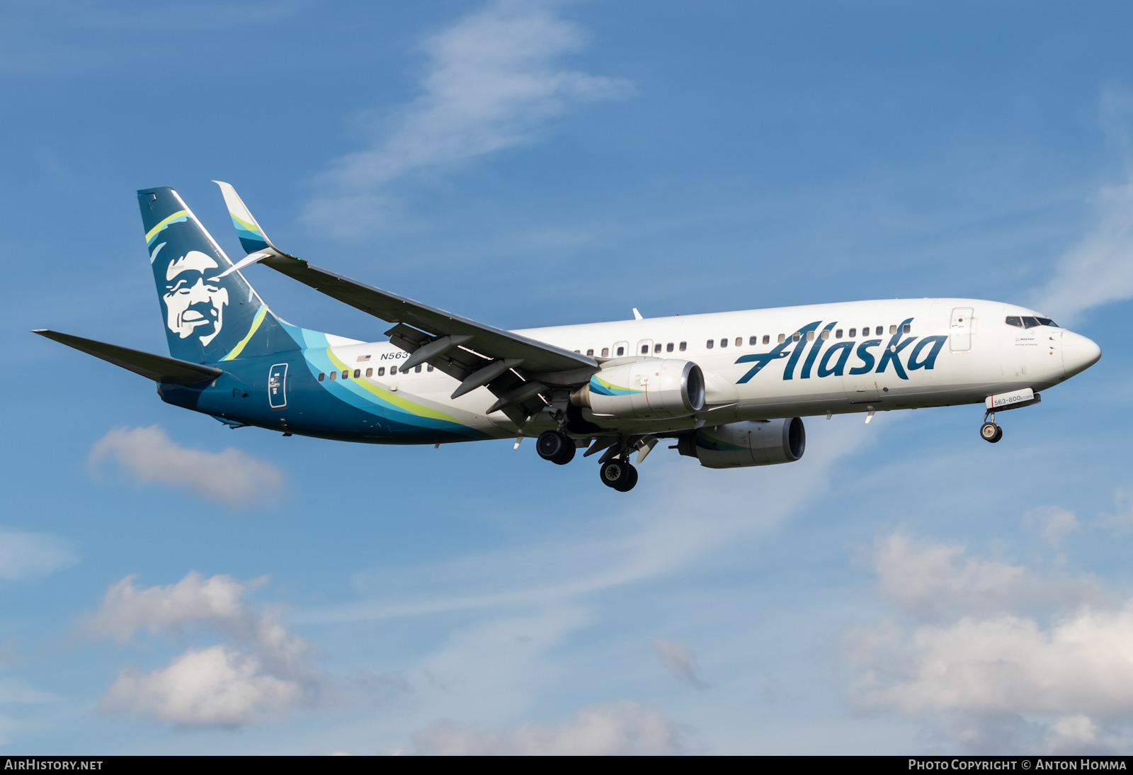Aircraft Photo of N563AS | Boeing 737-890 | Alaska Airlines | AirHistory.net #488266
