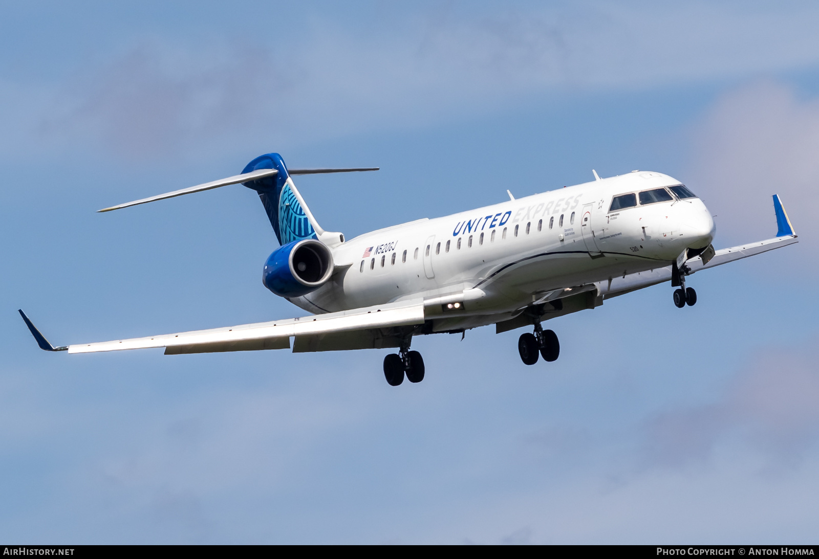 Aircraft Photo of N520GJ | Bombardier CRJ-550 (CL-600-2C11) | United Express | AirHistory.net #488275