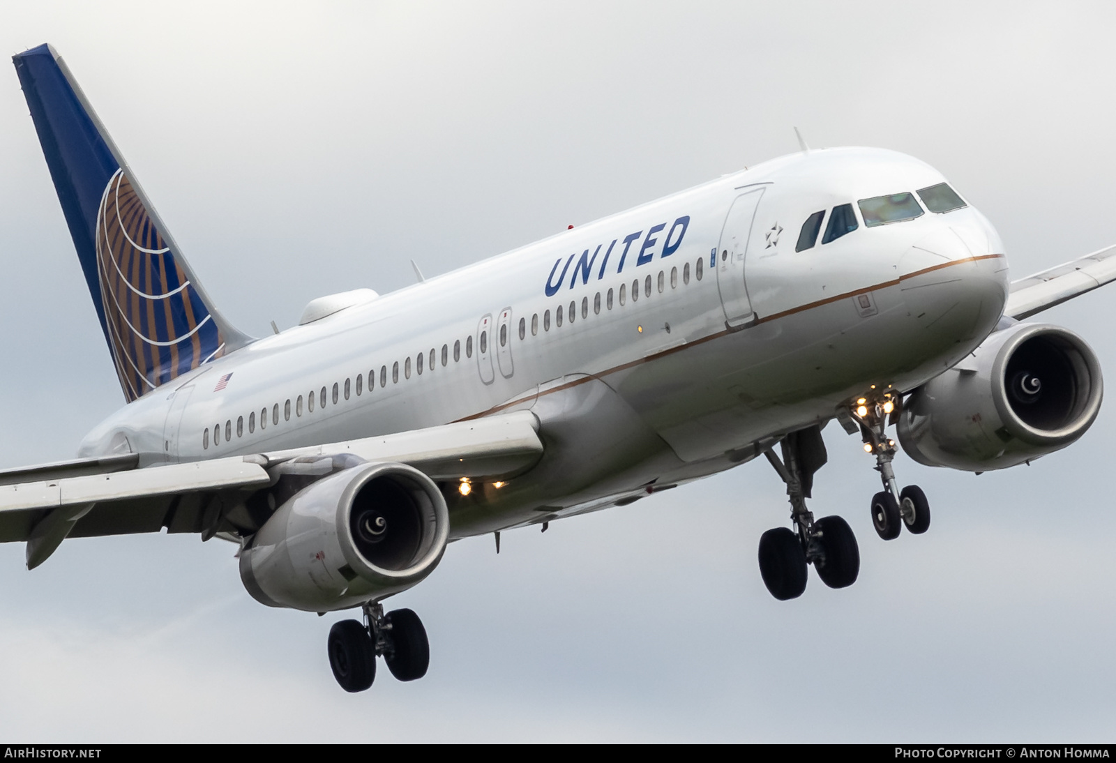 Aircraft Photo of N478UA | Airbus A320-232 | United Airlines | AirHistory.net #488282