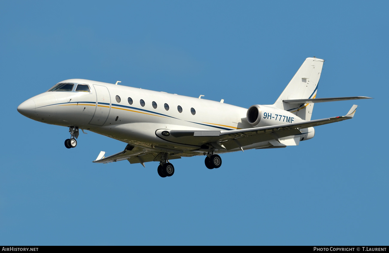 Aircraft Photo of 9H-777MF | Israel Aircraft Industries Gulfstream G200 | AirHistory.net #488344