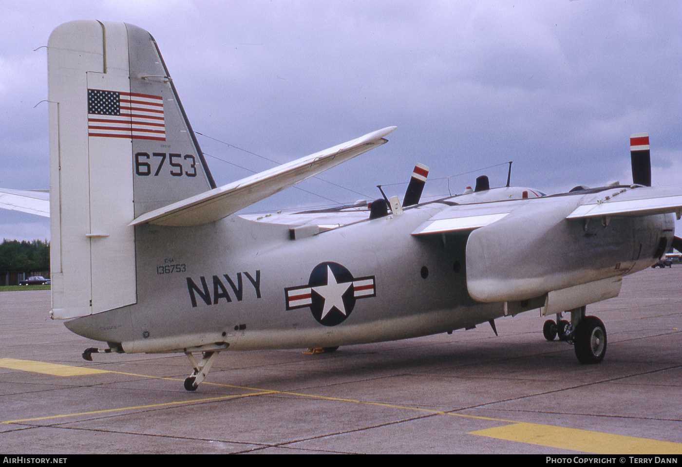 Aircraft Photo of 136753 / 6753 | Grumman C-1A Trader | USA - Navy | AirHistory.net #488347