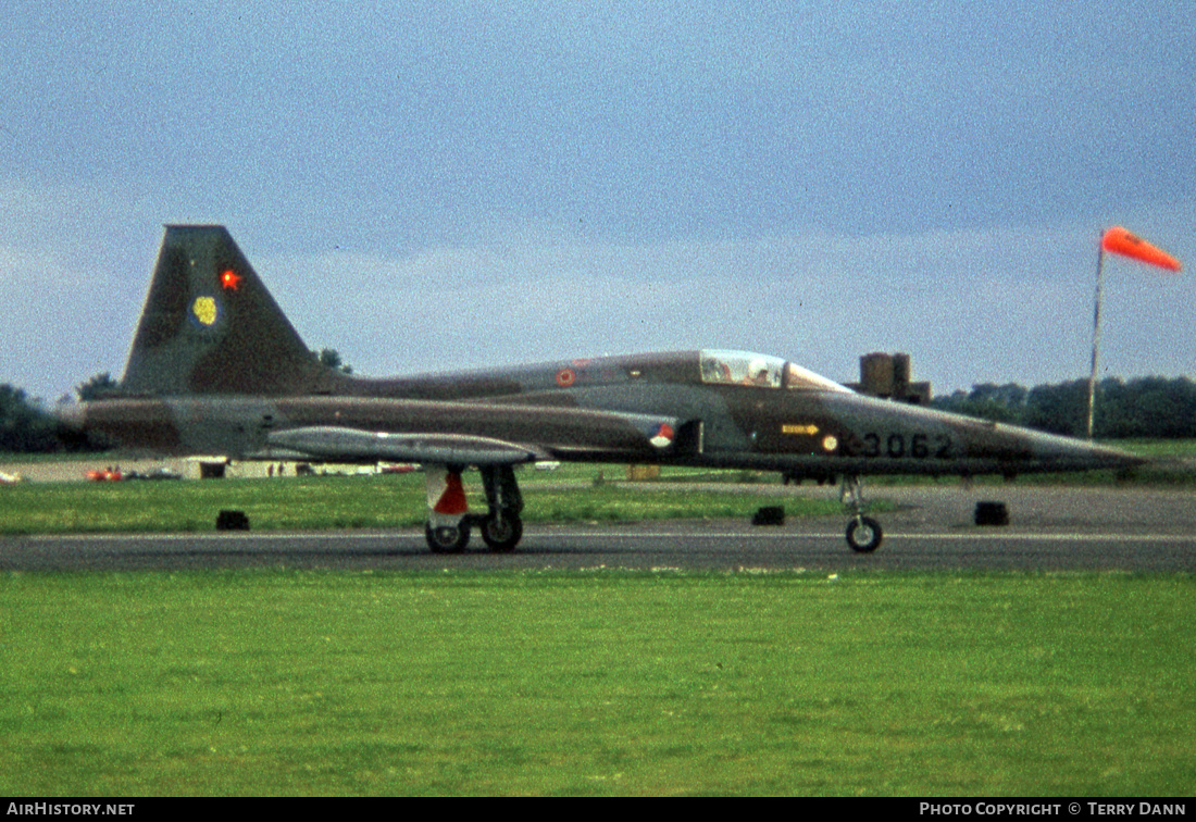 Aircraft Photo of K-3062 | Canadair NF-5A | Netherlands - Air Force | AirHistory.net #488349