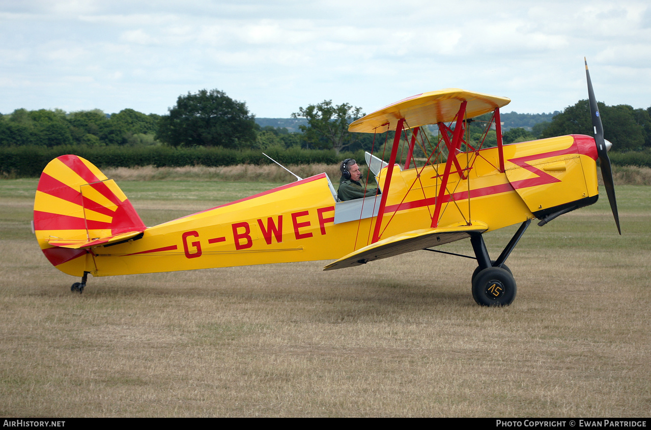Aircraft Photo of G-BWEF | SNCAN Stampe SV-4C | AirHistory.net #488382