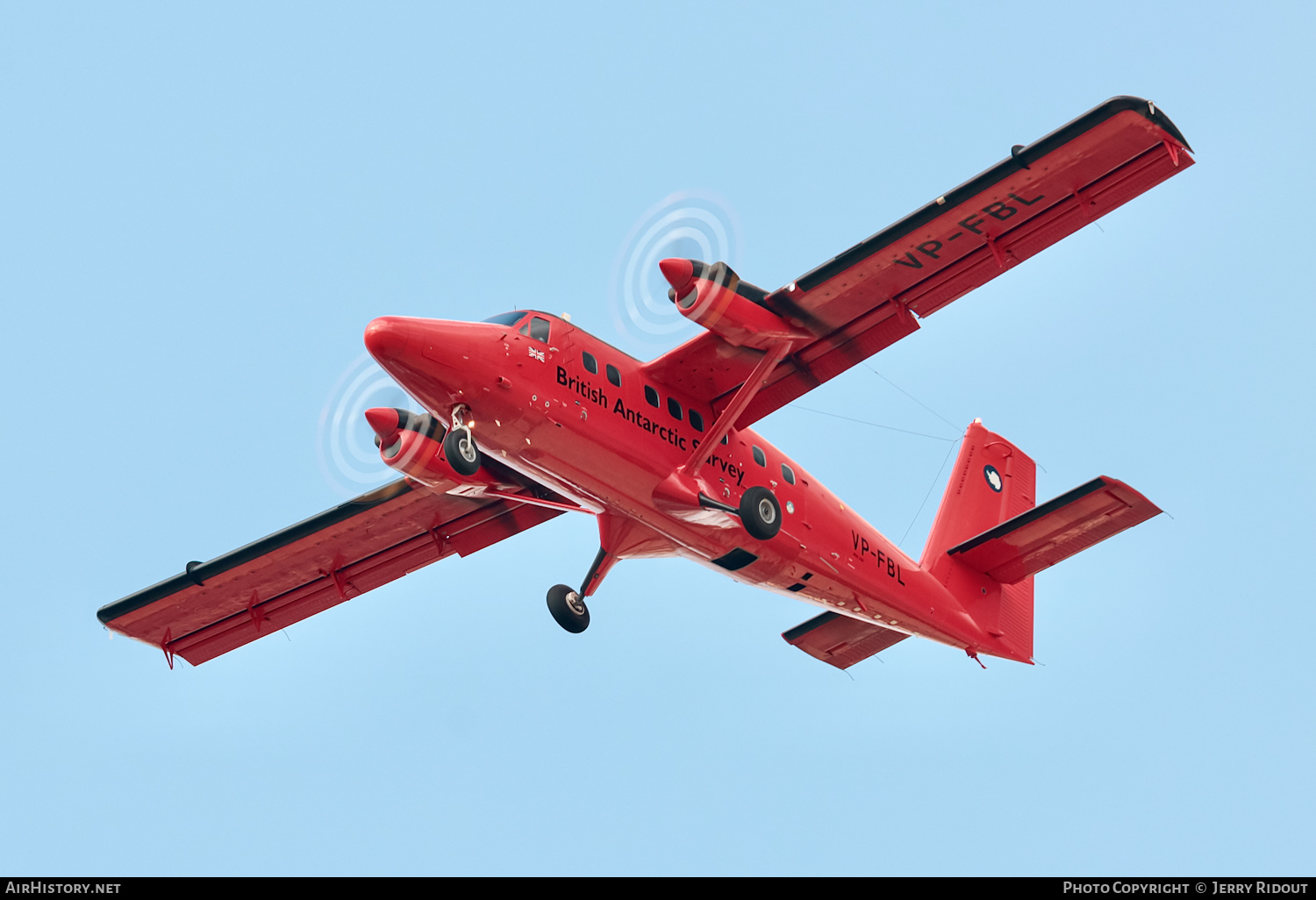 Aircraft Photo of VP-FBL | De Havilland Canada DHC-6-310 Twin Otter | British Antarctic Survey | AirHistory.net #488385