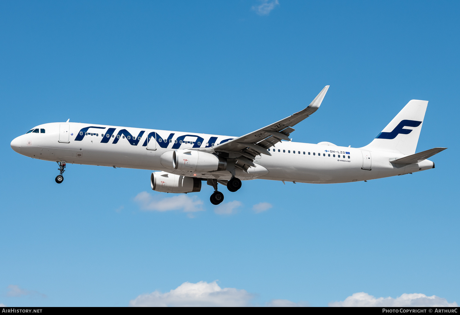 Aircraft Photo of OH-LZO | Airbus A321-231 | Finnair | AirHistory.net #488389