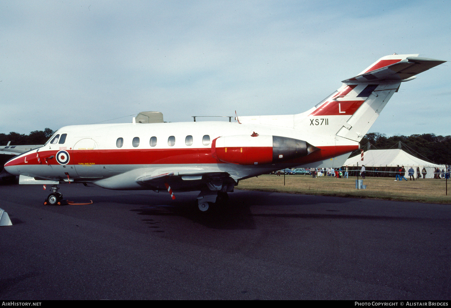 Aircraft Photo of XS711 | Hawker Siddeley HS-125-2 Dominie T1 | UK - Air Force | AirHistory.net #488408
