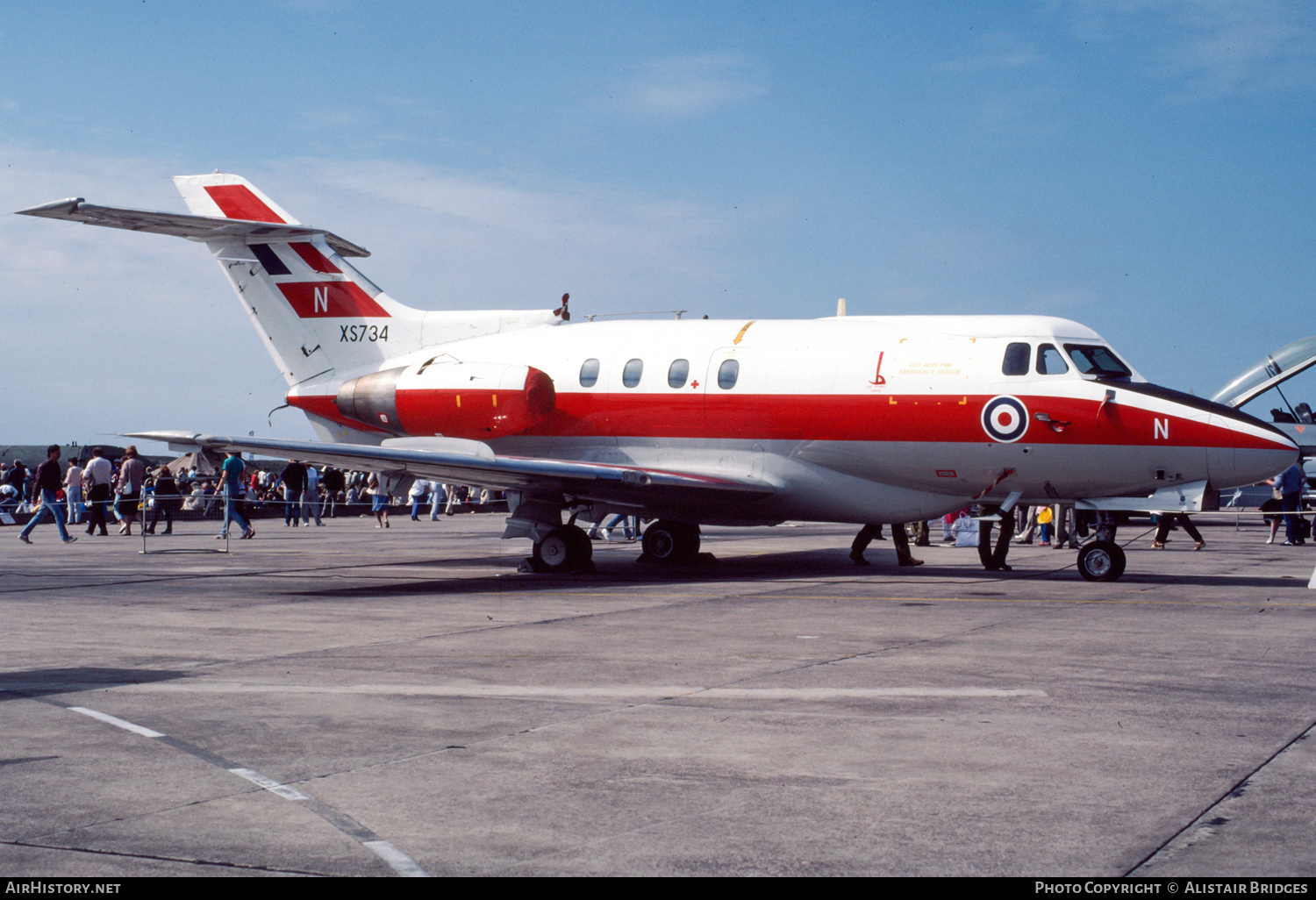 Aircraft Photo of XS734 | Hawker Siddeley HS-125-2 Dominie T1 | UK - Air Force | AirHistory.net #488415