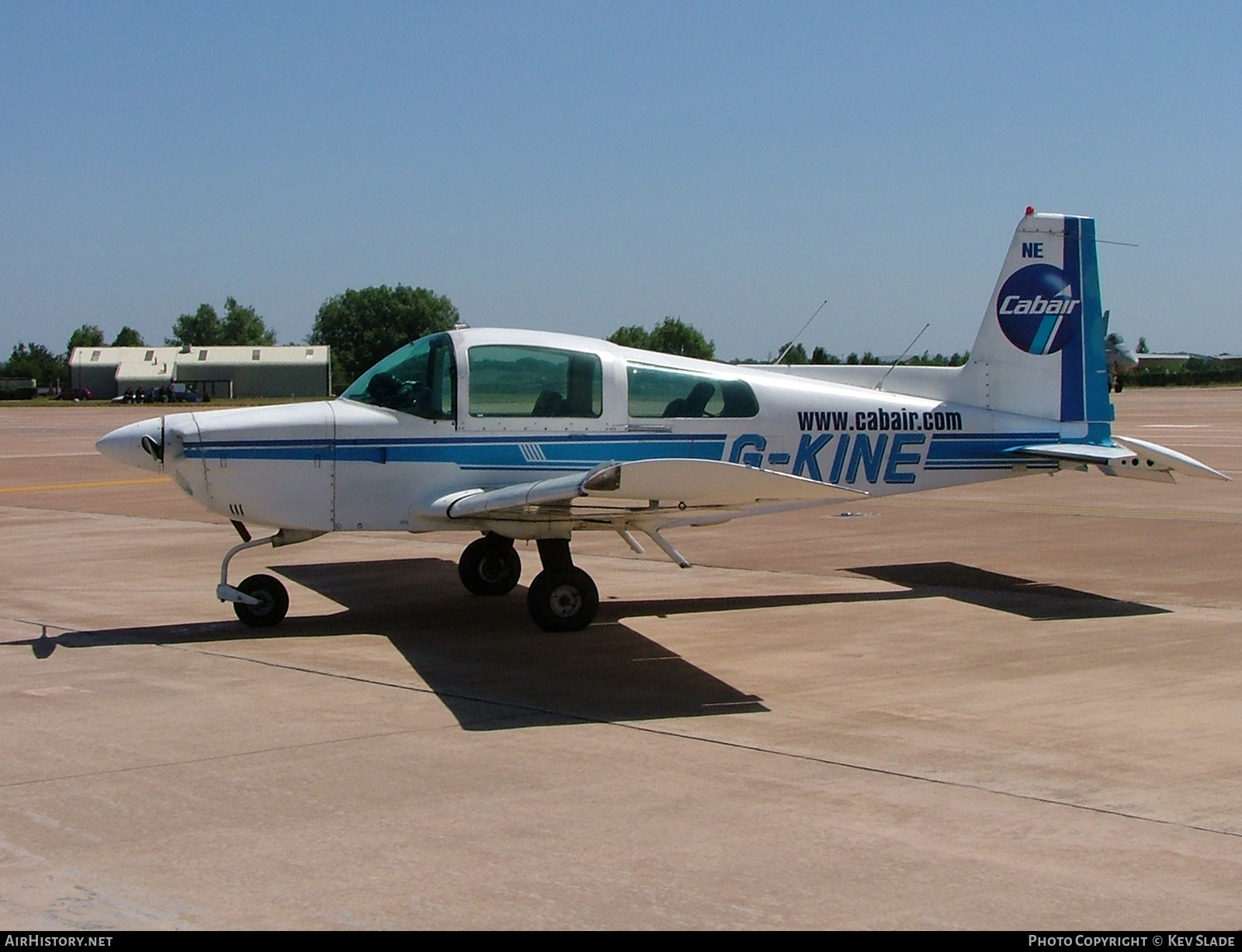 Aircraft Photo of G-KINE | Grumman American AA-5A Cheetah | Cabair | AirHistory.net #488422