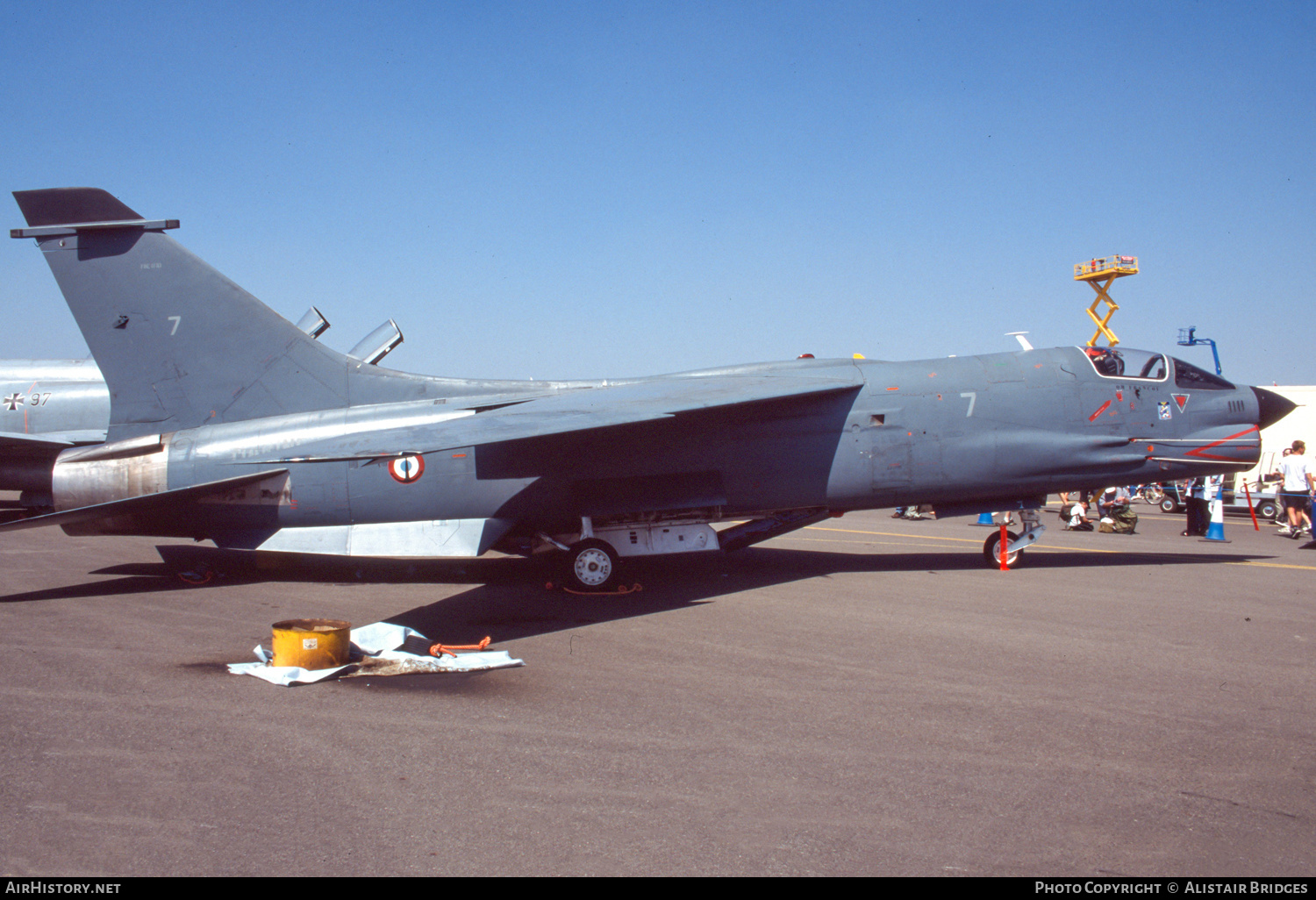 Aircraft Photo of 7 | Vought F-8P Crusader | France - Navy | AirHistory.net #488423