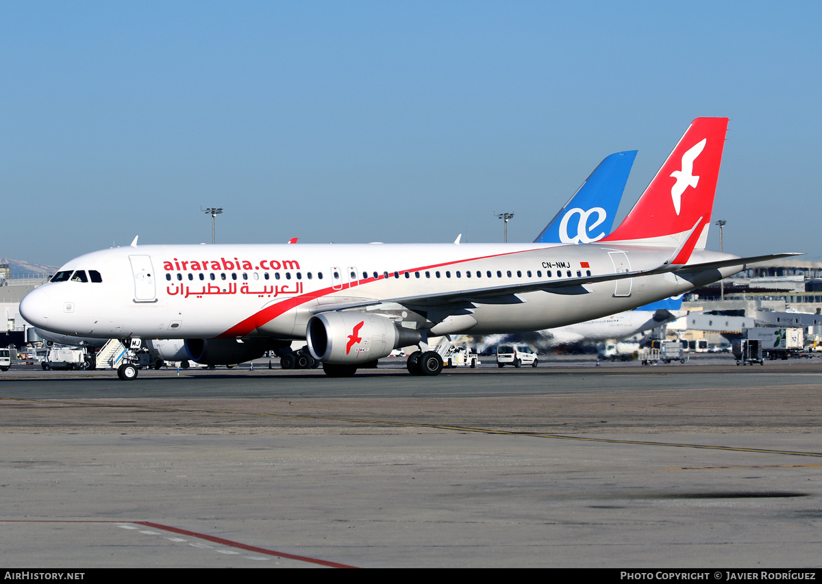 Aircraft Photo of CN-NMJ | Airbus A320-214 | Air Arabia | AirHistory.net #488445