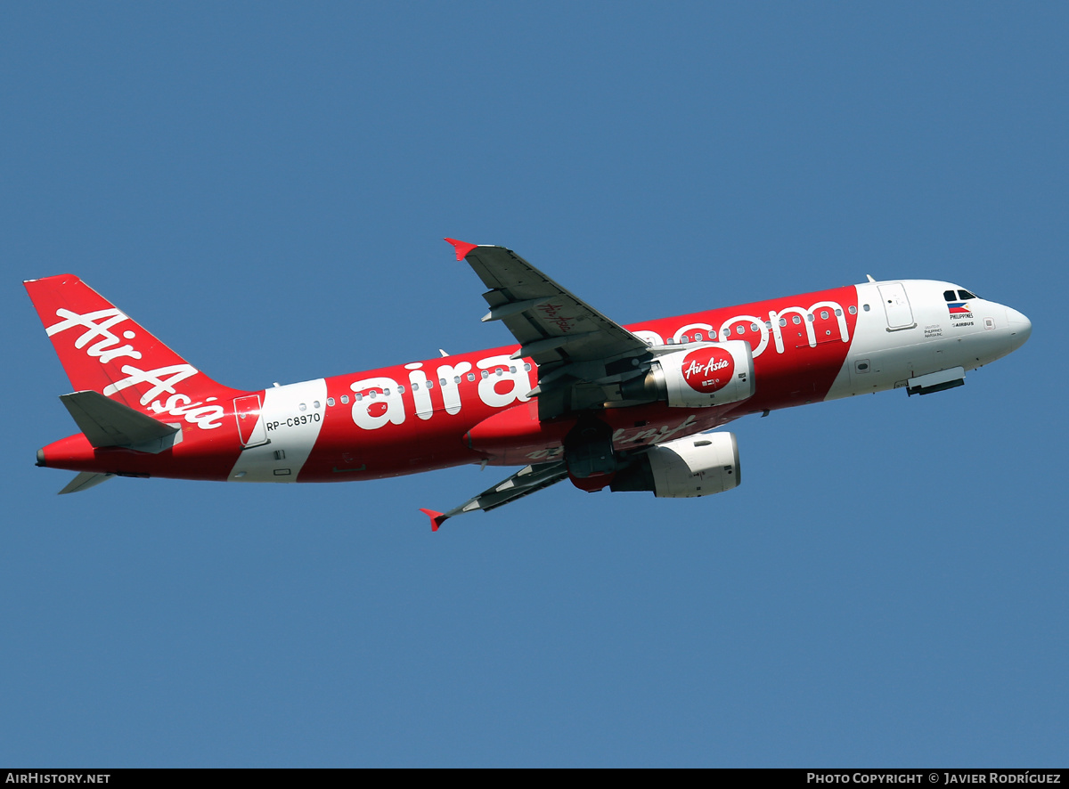 Aircraft Photo of RP-C8970 | Airbus A320-216 | AirAsia | AirHistory.net #488446