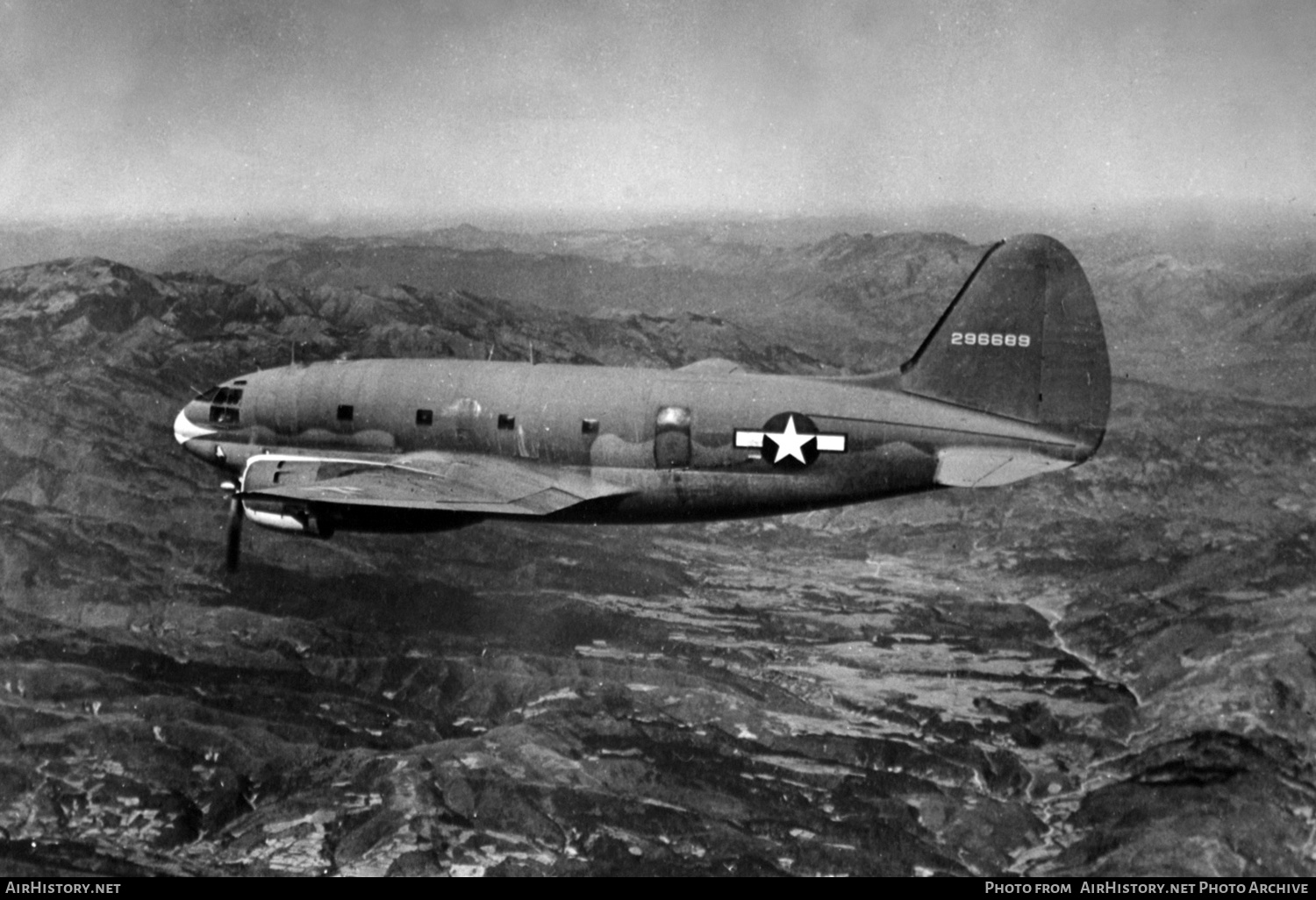 Aircraft Photo of 42-96689 / 296689 | Curtiss C-46A Commando | USA - Air Force | AirHistory.net #488448