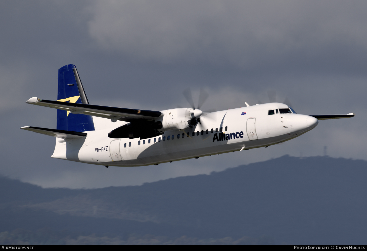 Aircraft Photo of VH-FKZ | Fokker 50 | Alliance Airlines | AirHistory.net #488464