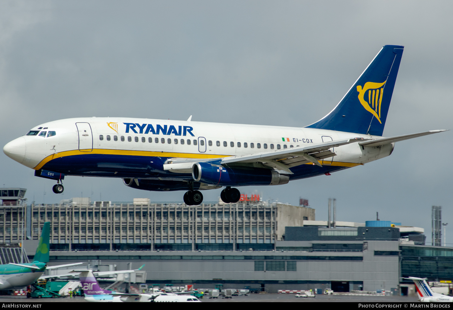 Aircraft Photo of EI-COX | Boeing 737-230/Adv | Ryanair | AirHistory.net #488470