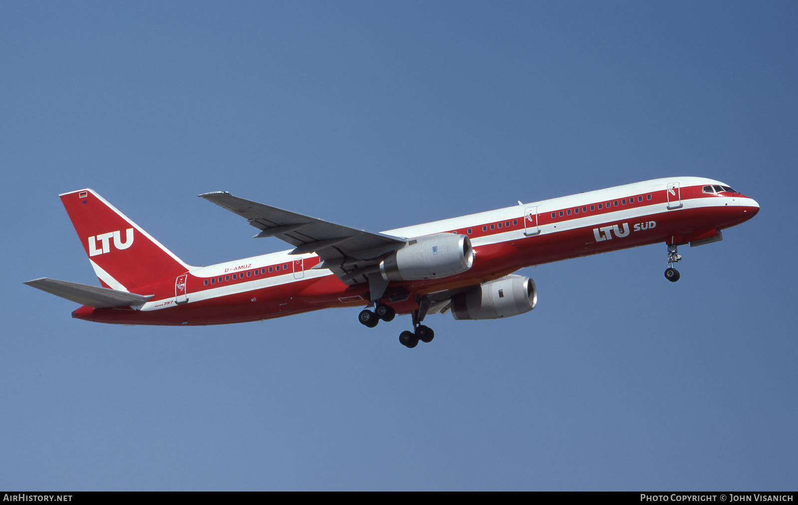 Aircraft Photo of D-AMUZ | Boeing 757-2G5 | LTU Süd - Lufttransport-Unternehmen | AirHistory.net #488471
