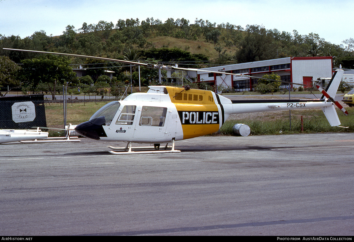 Aircraft Photo of P2-CSX | Bell 206B-2 JetRanger II | Police | AirHistory.net #488481