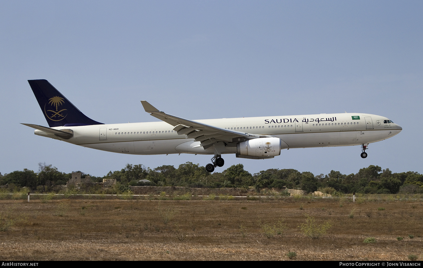 Aircraft Photo of HZ-AQ21 | Airbus A330-343E | Saudia - Saudi Arabian Airlines | AirHistory.net #488484