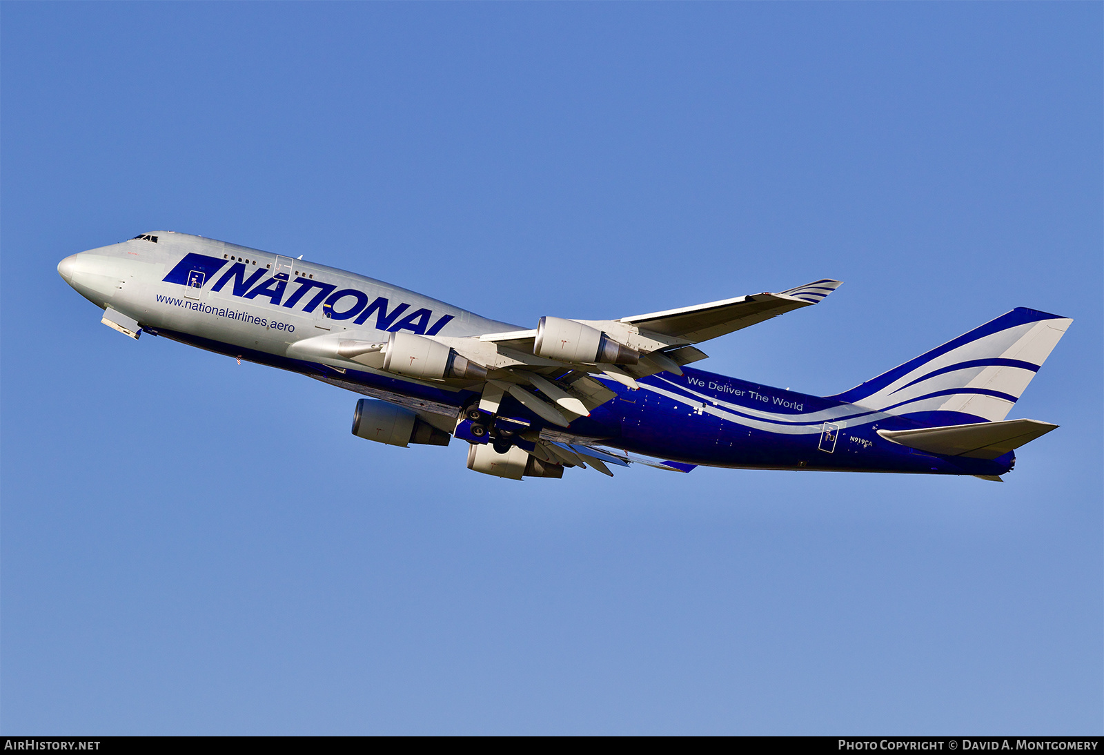 Aircraft Photo of N919CA | Boeing 747-428F/SCD | National Airlines | AirHistory.net #488489