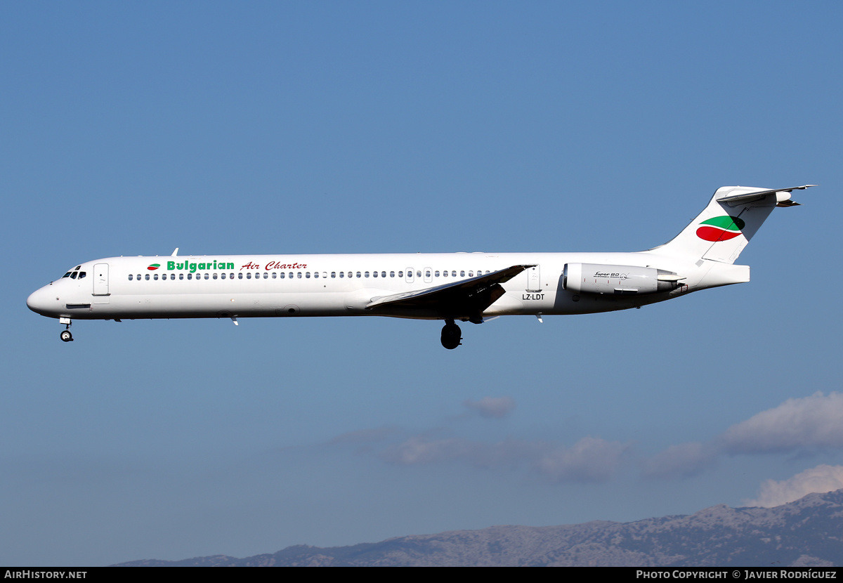 Aircraft Photo of LZ-LDT | McDonnell Douglas MD-82 (DC-9-82) | Bulgarian Air Charter | AirHistory.net #488503