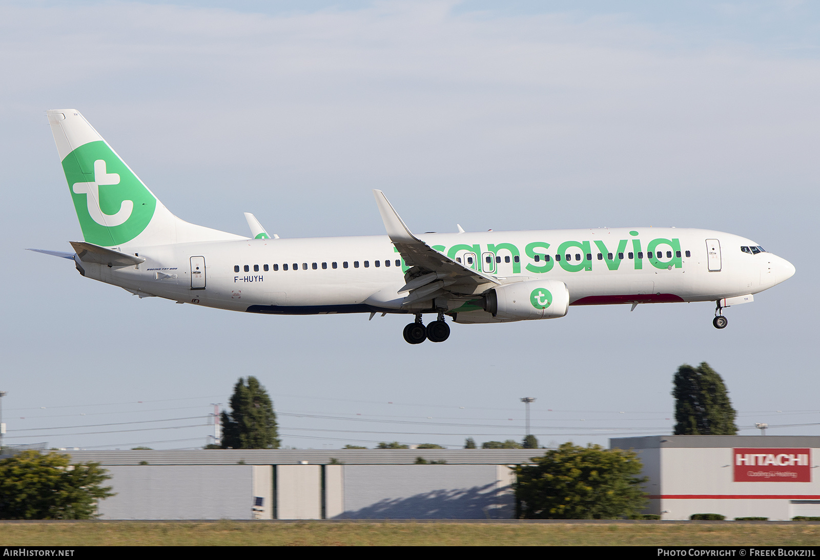 Aircraft Photo of F-HUYH | Boeing 737-86N | Transavia | AirHistory.net #488529