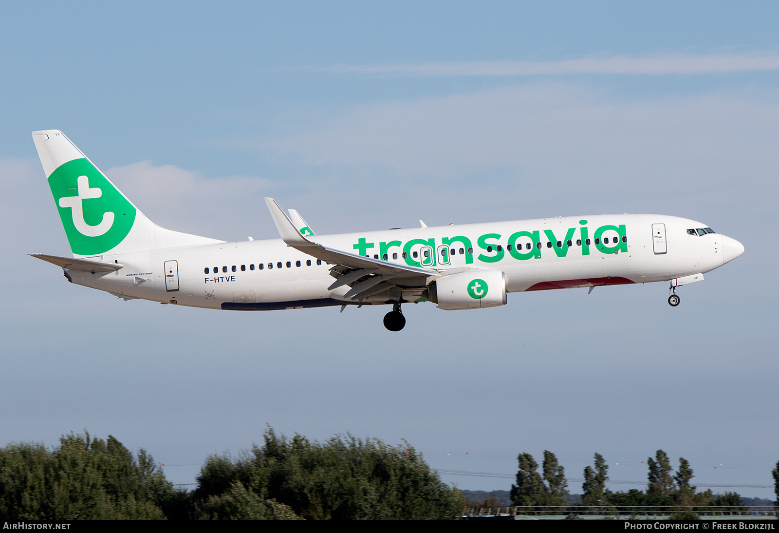 Aircraft Photo of F-HTVE | Boeing 737-800 | Transavia | AirHistory.net #488531