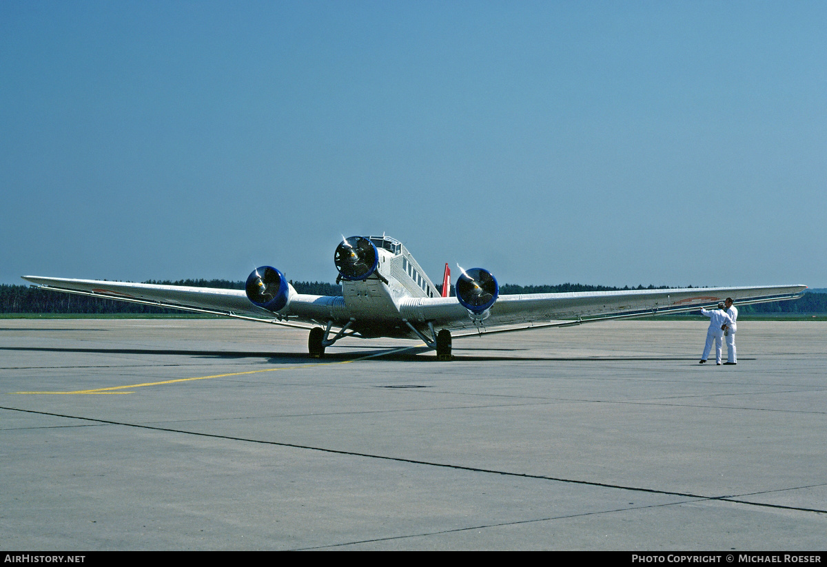 Aircraft Photo of HB-HOS / A-701 | Junkers Ju 52/3m g4e | Ju-Air | Switzerland - Air Force | AirHistory.net #488532