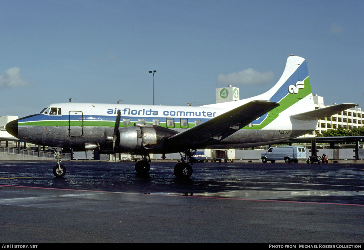 Aircraft Photo of N147S | Martin 404 | Air Florida Commuter | AirHistory.net #488535