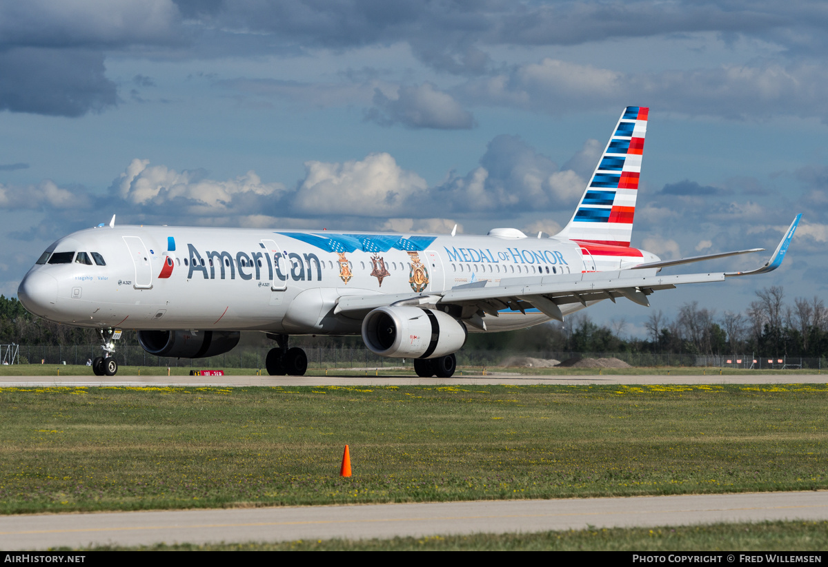 Aircraft Photo of N164NN | Airbus A321-231 | American Airlines | AirHistory.net #488541