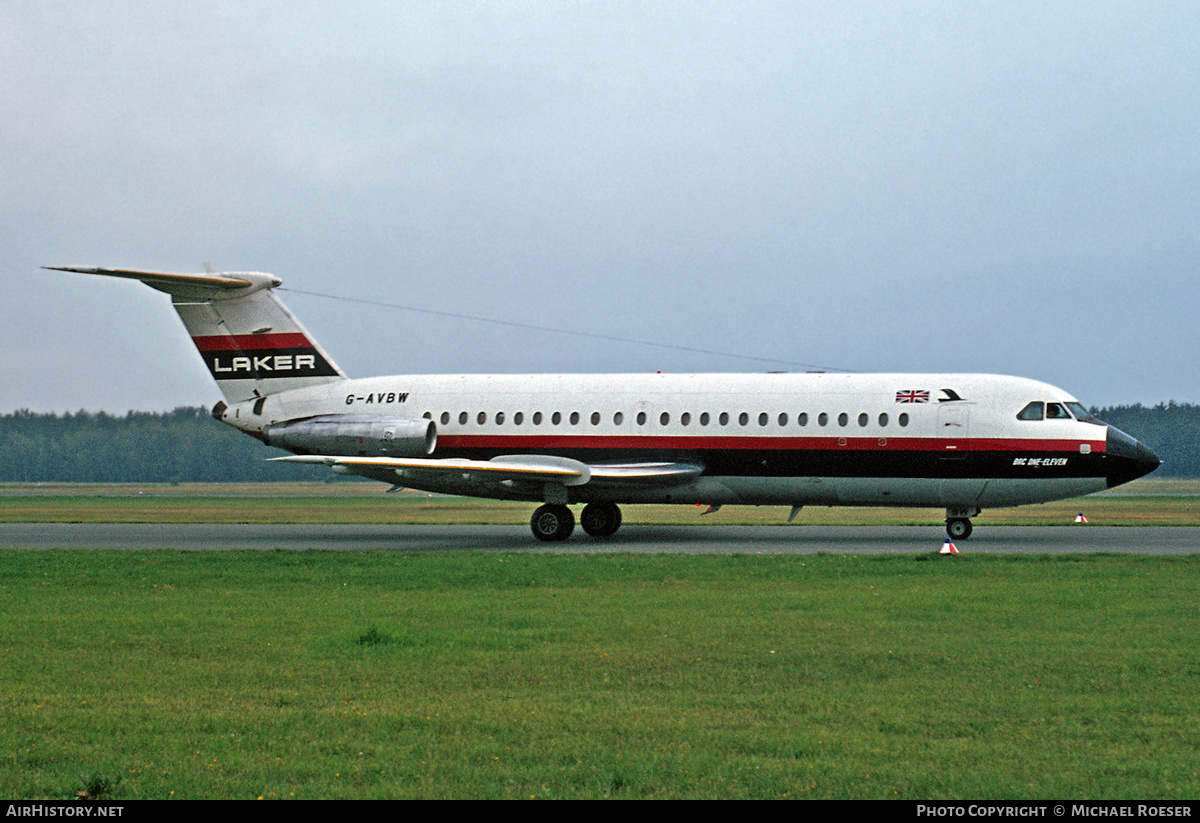 Aircraft Photo of G-AVBW | BAC 111-320AZ One-Eleven | Laker Airways | AirHistory.net #488542