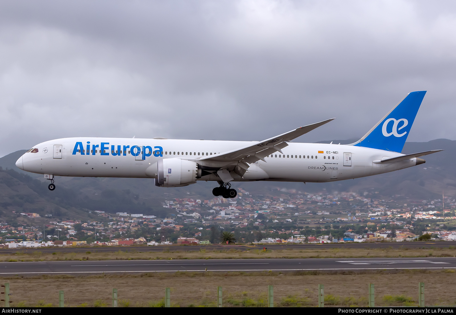 Aircraft Photo of EC-NEI | Boeing 787-9 Dreamliner | Air Europa | AirHistory.net #488554