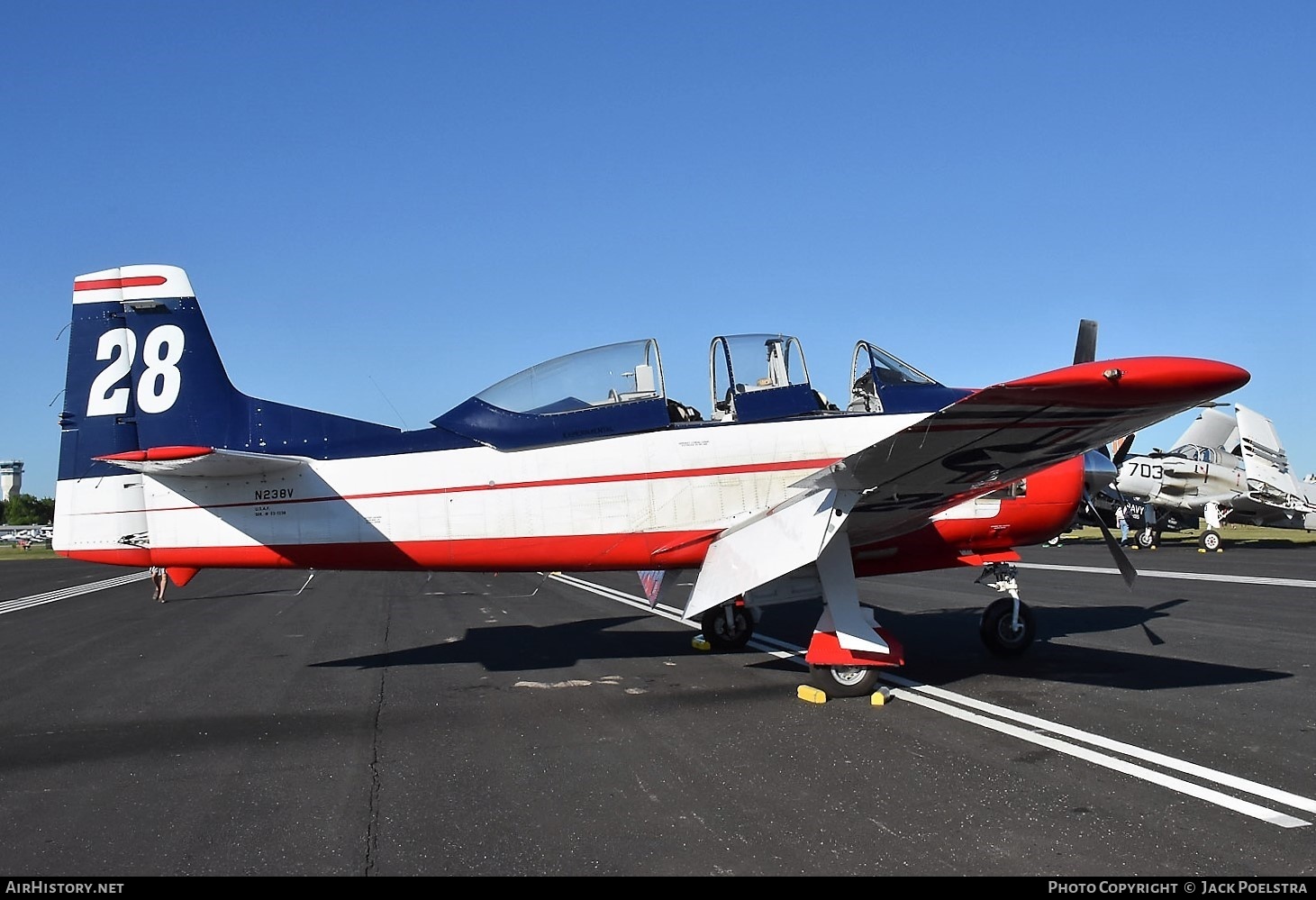 Aircraft Photo of N283V | North American T-28B Trojan | AirHistory.net #488555