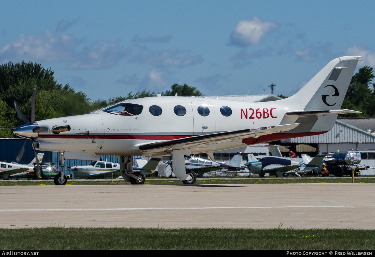 Aircraft Photo of N26BC | Epic Aircraft E-1000GX | AirHistory.net #488578