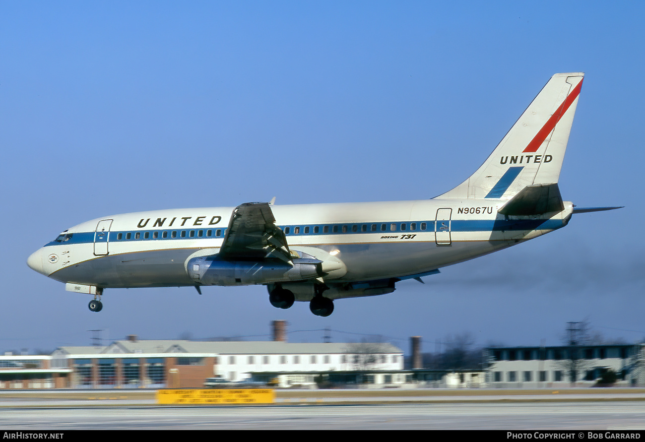 Aircraft Photo of N9067U | Boeing 737-222 | United Air Lines | AirHistory.net #488581
