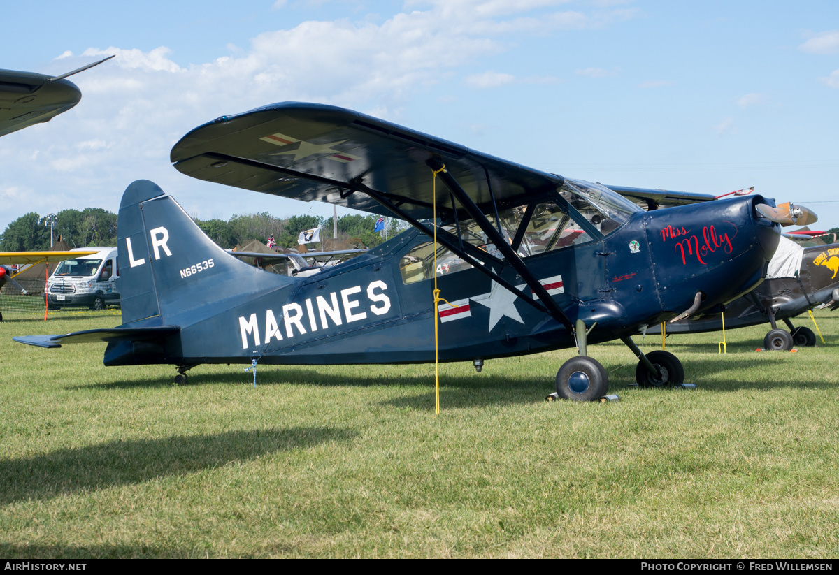 Aircraft Photo of N66535 | Stinson L-5E Sentinel | USA - Marines | AirHistory.net #488604