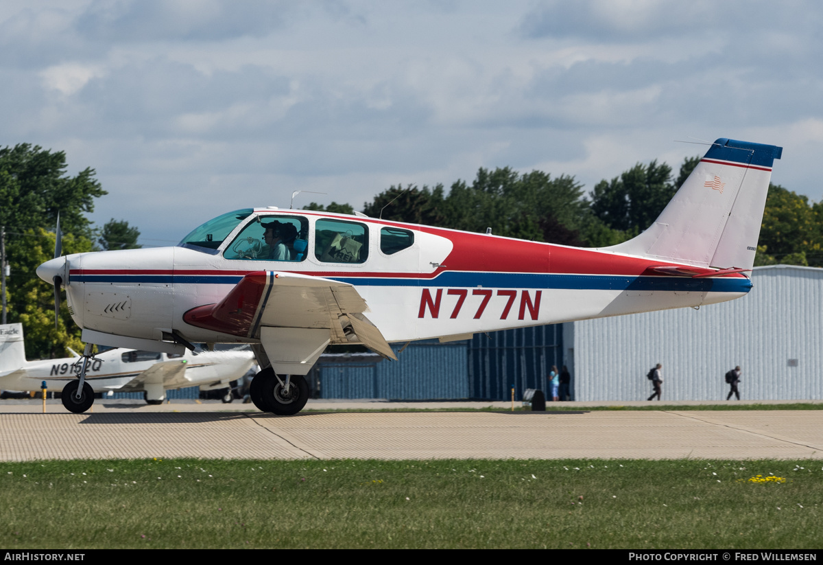 Aircraft Photo of N777N | Beech 35-B33 Debonair | AirHistory.net #488632