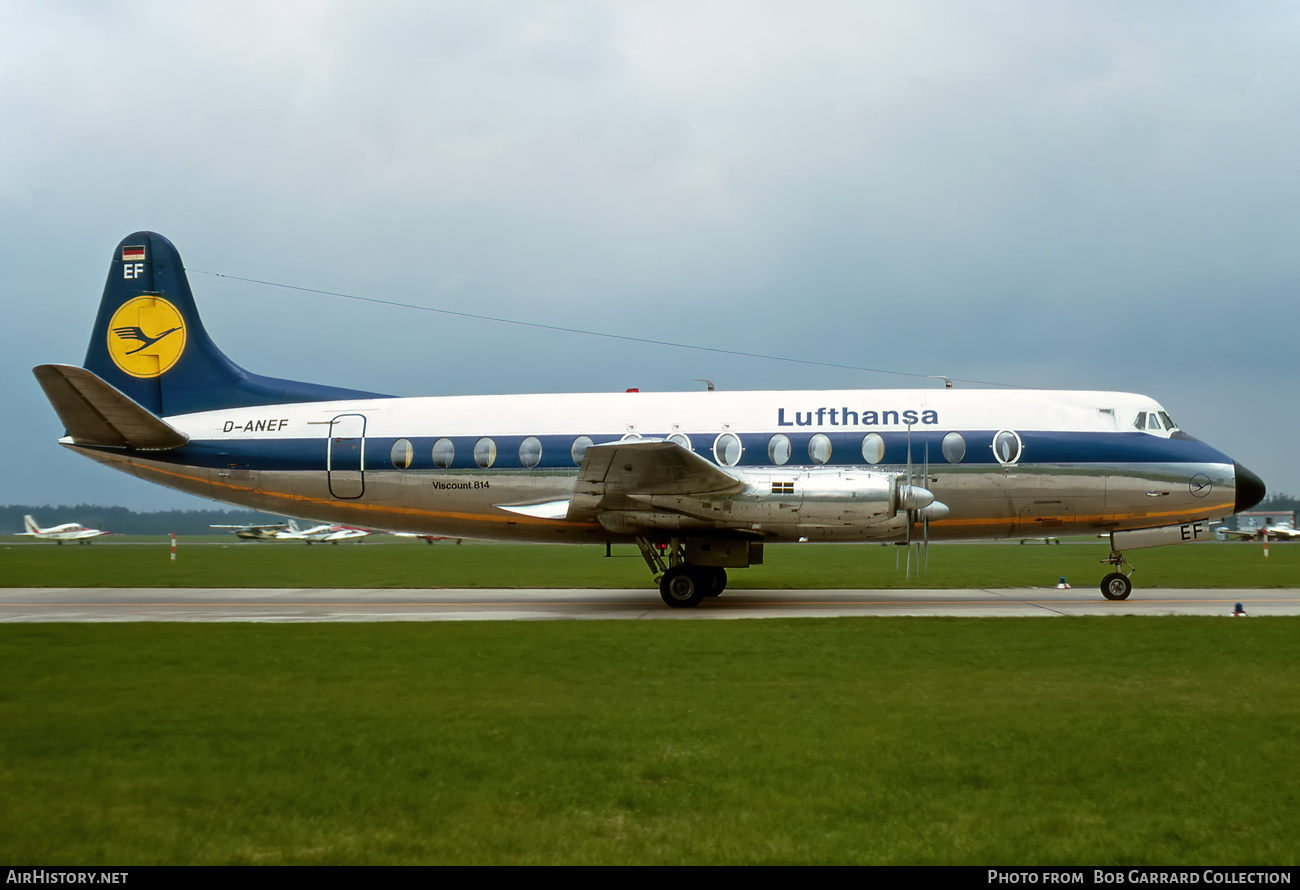Aircraft Photo of D-ANEF | Vickers 814 Viscount | Lufthansa | AirHistory.net #488641